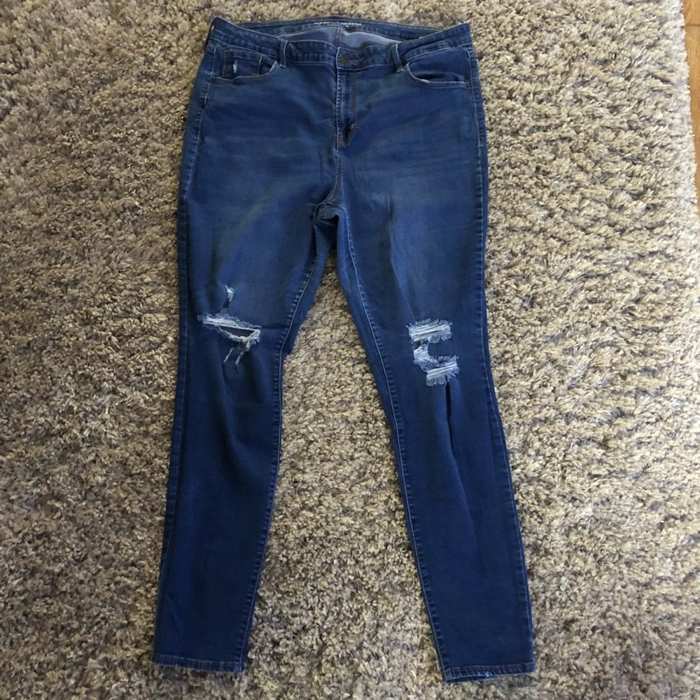Old Navy Rockstar Jeans size 18